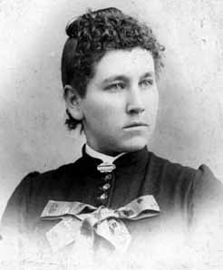 unidentified young woman