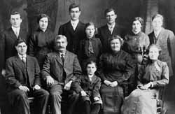 Antone and Mary Diederich and children