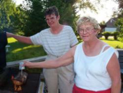 Mitz Lanke and Kay Diederich